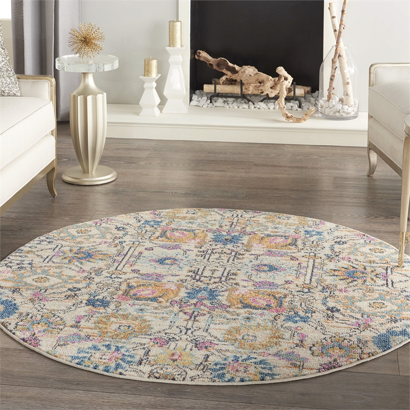 Nourison Passion 2' x 3' Pink Fabric Bohemian Area Rug (2' x 3')