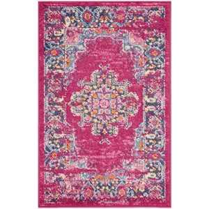 Nourison Passion 2' x 3' Pink Fabric Bohemian Area Rug (2' x 3')