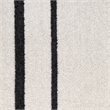 Nourison Essentials 4' x 6' Ivory Black Fabric Contemporary Area Rug (4' x 6')