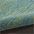 Nourison Essentials 6' x 9' Blue Green Outdoor Indoor/Outdoor Rug Polypropylene