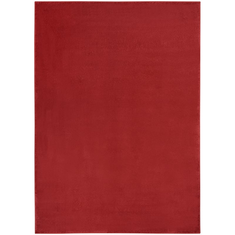 Nourison Essentials 6' x 9' Brick Red Fabric Outdoor Area Rug (6' x 9')