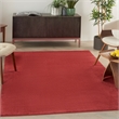 Nourison Essentials 6' x 9' Brick Red Fabric Outdoor Area Rug (6' x 9')