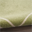 Nourison Essentials 6' x 9' Green Ivory Contemporary Rug Polypropylene
