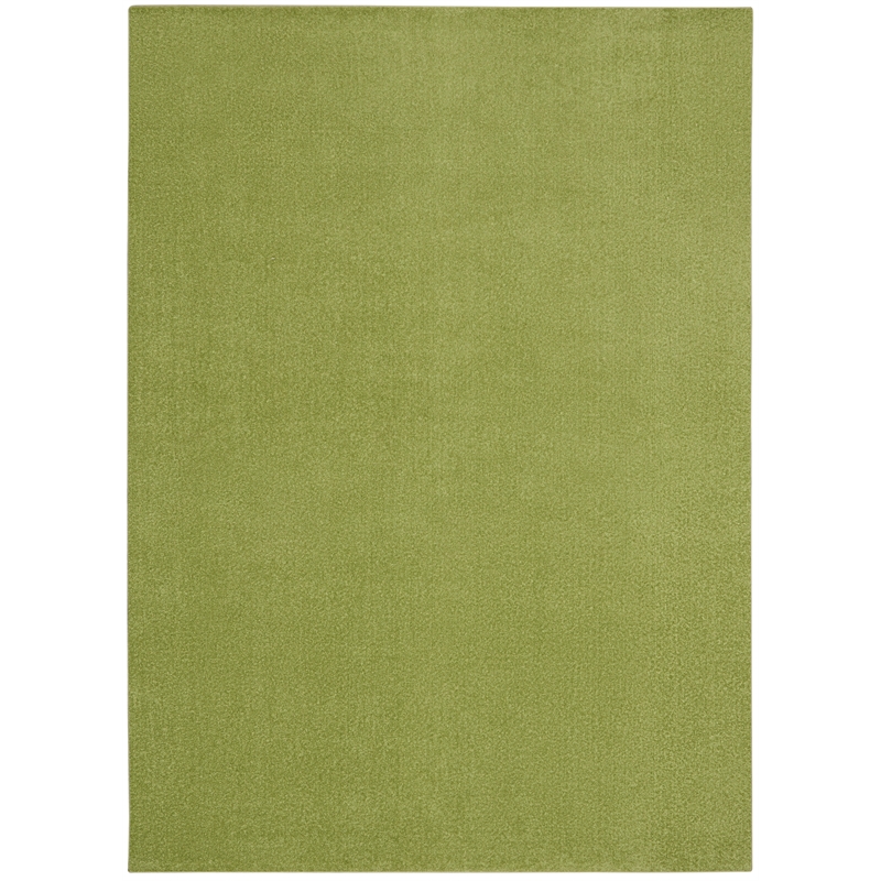 Nourison Essentials 6' x 9' Green Fabric Outdoor Area Rug (6' x 9')