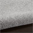Nourison Essentials 8' x 10' Silver Gray Fabric Outdoor Area Rug (8' x 10')