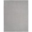 Nourison Essentials 8' x 10' Silver Gray Fabric Outdoor Area Rug (8' x 10')