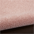 Nourison Essentials 4' x Round Pink Fabric Outdoor Area Rug (4' Round)