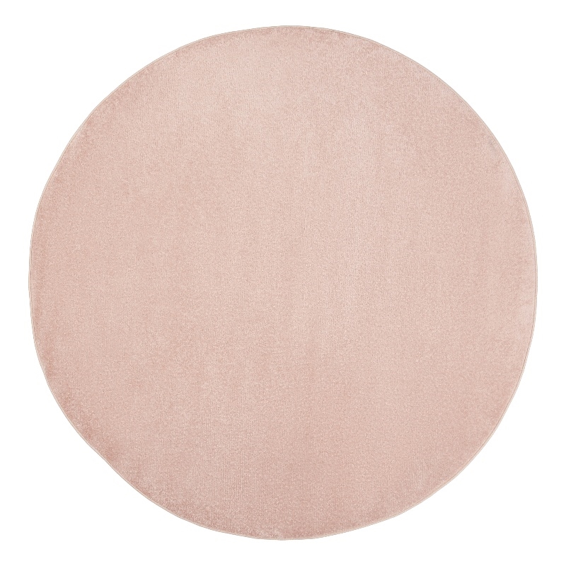 Nourison Essentials 6' x Round Pink Fabric Outdoor Area Rug (6' Round)