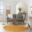 Nourison Essentials 6' x Round Sunburst Fabric Outdoor Area Rug (6' Round)