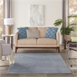 Nourison Essentials 5' x 7' Blue/Grey Outdoor Indoor/Outdoor Rug