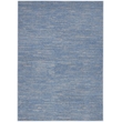 Nourison Essentials 5' x 7' Blue/Grey Outdoor Indoor/Outdoor Rug