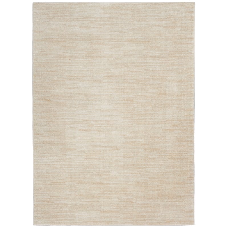 Nourison Essentials 5' x 7' Ivory Beige Outdoor Indoor/Outdoor Rug