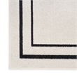 Nourison Essentials 5' x 7' Ivory/Black Contemporary Rug