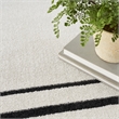 Nourison Essentials 5' x 7' Ivory/Black Contemporary Rug