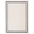 Nourison Essentials 5' x 7' Ivory/Black Contemporary Rug