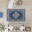 Nourison Essentials 6' x 9' Ivory Beige Fabric Outdoor Area Rug