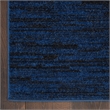 Nourison Essentials 6' x 9' Midnight Blue Fabric Outdoor Area Rug (6' x 9')