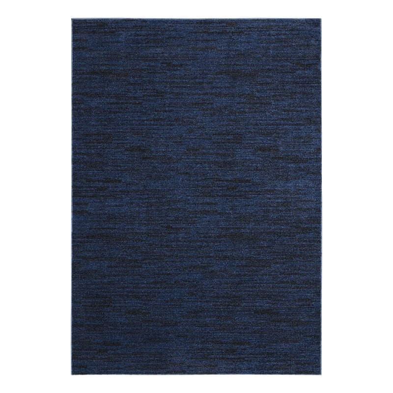 Nourison Essentials 6' x 9' Midnight Blue Fabric Outdoor Area Rug (6' x 9')