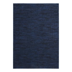 Nourison Essentials 6' x 9' Midnight Blue Fabric Outdoor Area Rug (6' x 9')