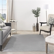 Nourison Essentials 6' x 9' Silver Gray Fabric Outdoor Area Rug (6' x 9')