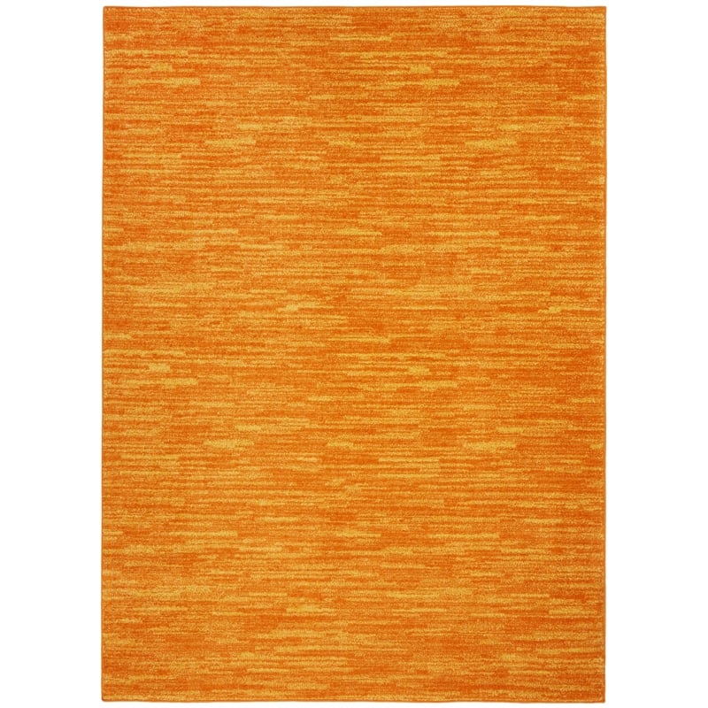 Nourison Essentials 6' x 9' Sunburst Fabric Outdoor Area Rug (6' x 9')