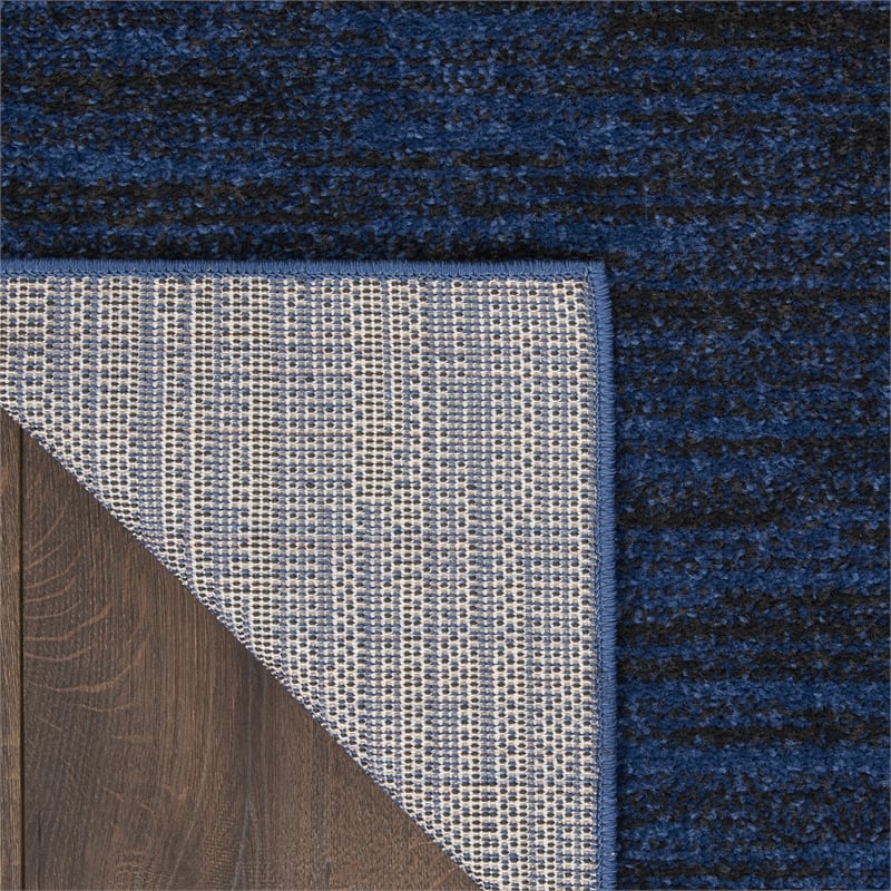 Nourison Essentials 8' x 10' Midnight Blue Outdoor Indoor/Outdoor Rug