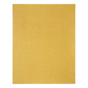 Nourison Essentials 7' x 10' Yellow Fabric Outdoor Area Rug (7' x 10')