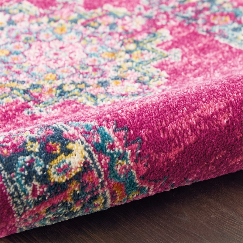 Nourison Passion 12' x 15' Pink Fabric Bohemian Area Rug (12' x 15')