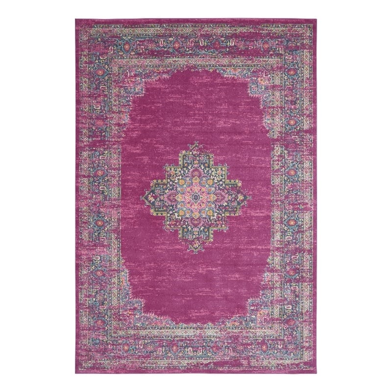 Nourison Passion 12' x 15' Pink Fabric Bohemian Area Rug (12' x 15')