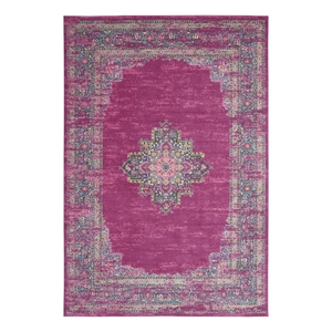 Nourison Passion 12' x 15' Pink Fabric Bohemian Area Rug (12' x 15')