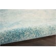 Nourison Passion 2' x 3' Navy Light Blue Fabric Modern Area Rug (2' x 3')