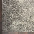 Nourison Passion 6' Runner Charcoal Ivory Fabric Modern Area Rug (6' Runner)