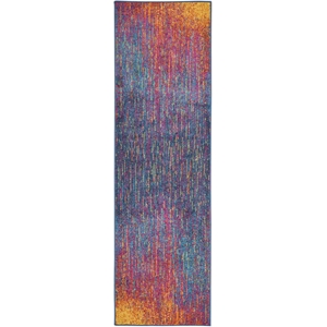 Nourison Passion 2'2&quot x 10' Multicolor Modern Indoor Rug