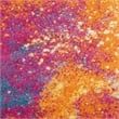 Nourison Passion 8' Runner Multicolor Fabric Modern Area Rug (8' Runner)
