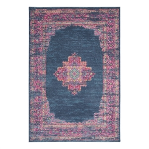 Nourison Passion 12' x 18' Blue Fabric Bohemian Area Rug (12' x 18')