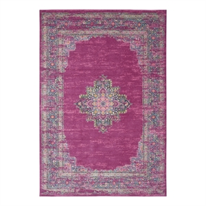 Nourison Passion 12' x 18' Pink Fabric Bohemian Area Rug (12' x 18')