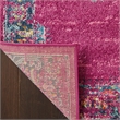Nourison Passion 10' Runner Pink Fabric Bohemian Area Rug (10' Runner)