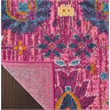 Nourison Passion 10' Runner Pink Fabric Bohemian Area Rug (10' Runner)