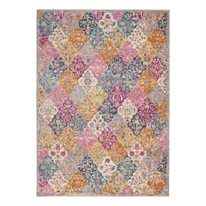 Nourison Passion 3'9&quot x 5'9&quot Multicolor Bohemian Indoor Rug Polypropylene