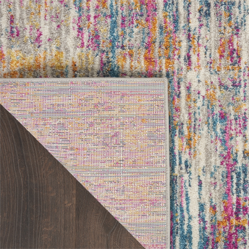 Nourison Passion 8' x 10' Ivory/Multi Modern Indoor Rug Polypropylene