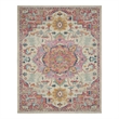 Nourison Passion 8' x 10' Ivory Pink Fabric Bohemian Area Rug (8' x 10')