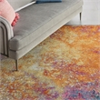 Nourison Passion 6' x 9' Multicolor Fabric Modern Area Rug (6' x 9')