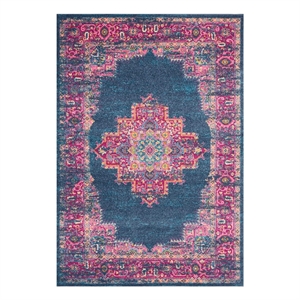 Nourison Passion 7' x 10' Blue Fabric Bohemian Area Rug (7' x 10')