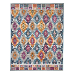 nourison passion 8' x 10' multicolor bohemian indoor rug