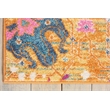 Nourison Passion 7' x 10' Orange Fabric Bohemian Area Rug (7' x 10')
