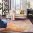 Nourison Passion 8' x 10' Multicolor Fabric Modern Area Rug (8' x 10')