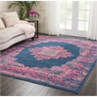 Nourison Passion 8' x 10' Blue Fabric Bohemian Area Rug (8' x 10')