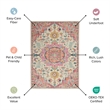 Nourison Passion 8' x 10' Blue Fabric Bohemian Area Rug (8' x 10')