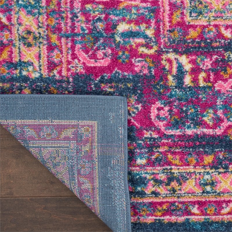 Nourison Passion 8' x 10' Blue Fabric Bohemian Area Rug (8' x 10')