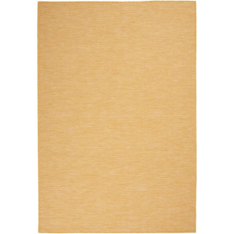 Nourison Positano 5' x 7' Yellow Fabric Modern Area Rug (5' x 7')